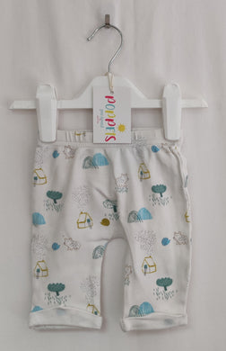 M&S, Bear Print Trousers, Boys, 0-3 Months preloved secondhand