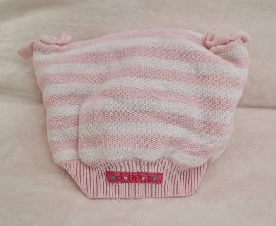 TU, Pink Stripey Hat, Girls, 6-12 Months preloved