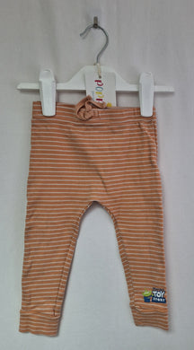 George, Orange Stripey 'Toy Story.. Trousers, Boys, 9-12 Months preloved