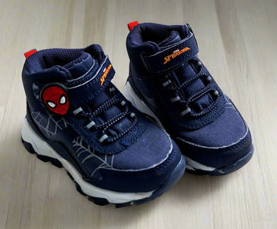 F&F, Spiderman Trainer Boots, Boys, Size 5 Childrens preloved