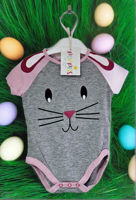 Pep & Co, Rabbit Top, Girls, 6-9 Months preloved easter