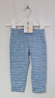 F&F, Blue Stripey Trousers Boys, 6-9 Months preloved