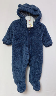 Next, Blue All in One/Snow Suit, Boys, Up To 3 Months preloved