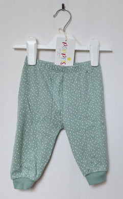 George, Green Spotty Trousers, Girls, 6-9 Months preloved secondhand