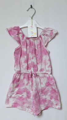 Primark, Pink Tie Dye Jumpsuit, Girls, 4-5 Years preloved clearance secondhand