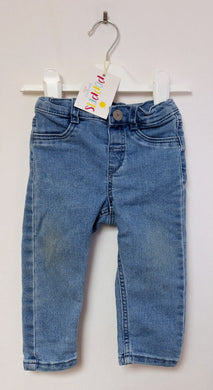 H&M, Blue Jeans, Boys, 9-12 Months preloved