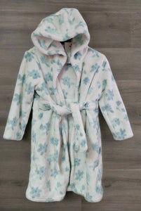 George, Green Flowery Dressing Gown, Girls, 18-24 Months preloved
