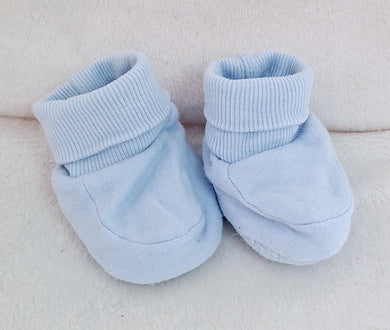 Mothercare, Blue Bootie Shoes, Boys, 0-3 Months preloved