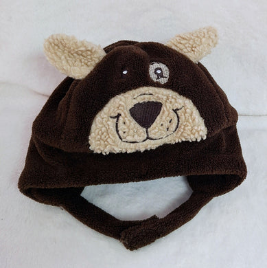 Jiglz, Brown Bear Hat, Boys, 12-18 Months preloved