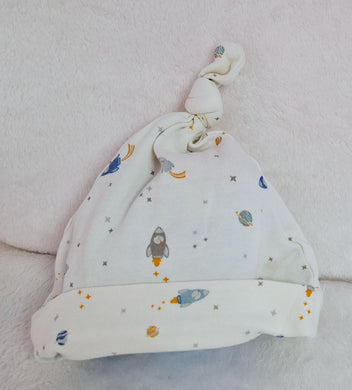 Toffee Moon, Rockets & Space Hat, Boys, 3-6 Months preloved