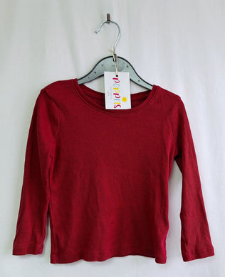 Primark, Red Top, Girls, 2-3 Years preloved secondhand
