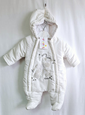 Rock A Bye Baby, 'Dotty Donkey.. All in One/Snow Suit, 0-3 Months preloved