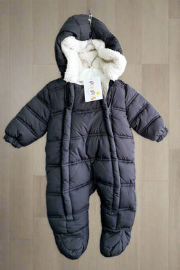 F&F, Blue All in One/Snow Suit, Boys, 0-3 Months preloved