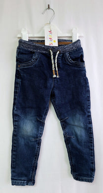 George, Blue Thick Jeans, Boys, 4-5 Years preloved