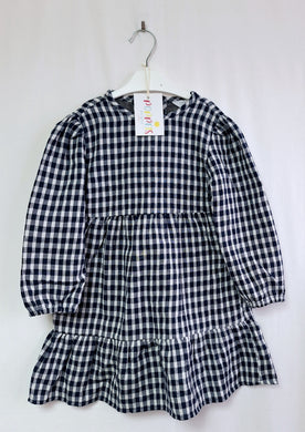 Primark, Blue Check Dress, Girls, 3-4 Years preloved clearance