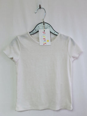 Primark, White Top, Girls, 3-4 Years preloved secondhand