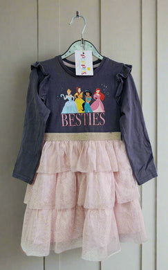 Disney, Princess 'Besties.. Pink Tutu Dress, Girls, 4-5 Years preloved
