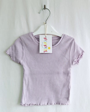 Primark, Lilac Top, Girls, 2-3 Years preloved secondhand