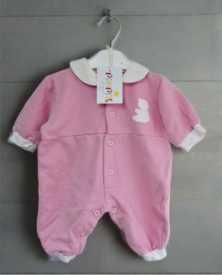 ABC Club, Pink with Bear Romper, Girls, 6 Months preloved secondhand