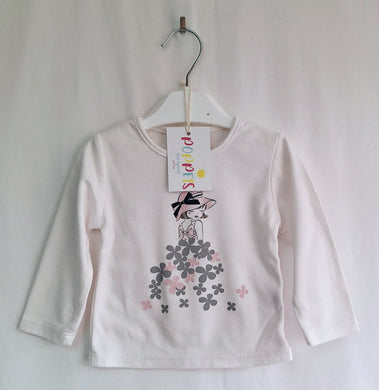Kids Fashion, Girl with Flowers Top, Girls, 18 Months preloved secondhand