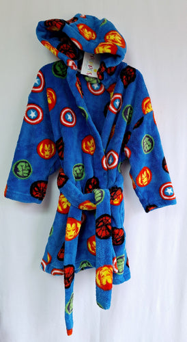 Next, Blue Marvel Dressing Gown, Boys, 3-4 Years preloved