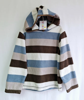 Mothercare, Stripey Hooded Jumper, Boys, 6-7 Years fleece preloved secondhand