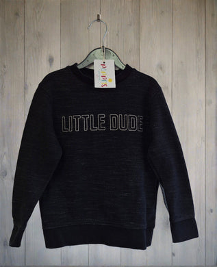 Next, 'Little Dude.. Jumper, Boys, 5-6 Years preloved secondhand