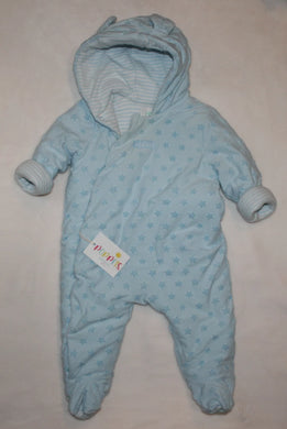 Mini Club Baby, Blue All in One/Snow Suit, Boys, 6-9 Months preloved